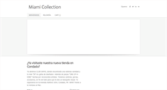 Desktop Screenshot of miamicollectionpr.com